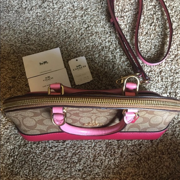 Coach Mini Sierra Khaki Pink - Picture 7 of 15